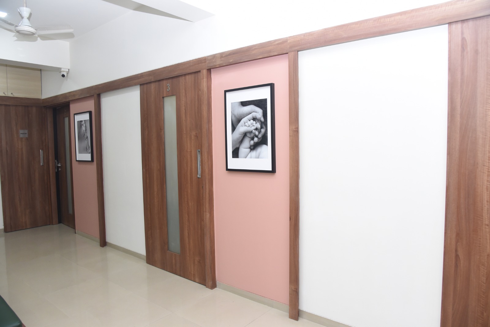 Reception and waiting area